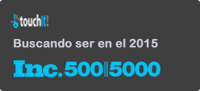 TouchIT ha sido nombrado Inc. 500|5000 company.